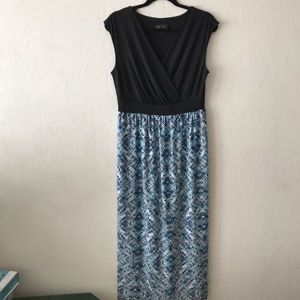 AB Studio Sleeveless Maxi Dress